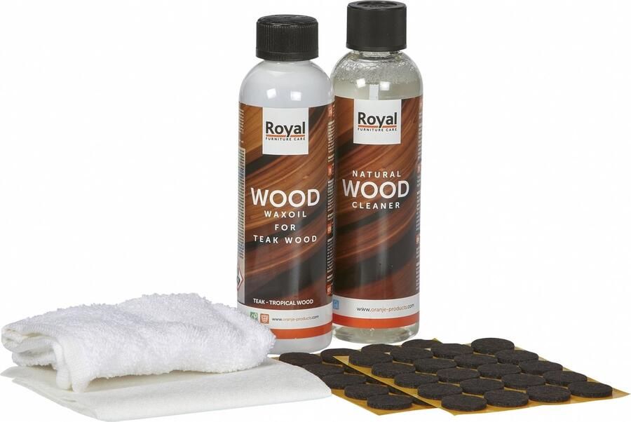 Oranje Furniture Care Onderhoudsmiddel First Class Wood Wax & Oil Kit Overig Zwart 0 x 0 x 0 cm (BxHxD)
