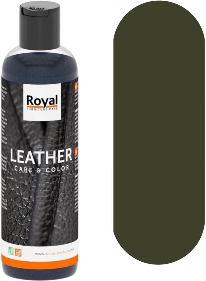 Royal furniture care Royal Leather Care & Color Olijf groen - Foto 2