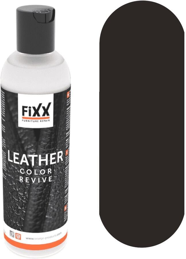 Oranje Furniture Care Products Royal furniture care Leather Color Revive (leerverf) Donkerbruin 250ml - Foto 2