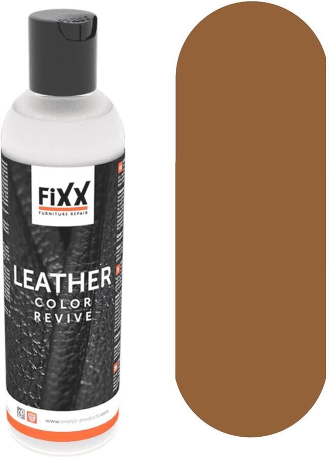 Oranje Furniture Care Products Royal furniture care Leather Color Revive (leerverf) Lichtbruin 250ml - Foto 2