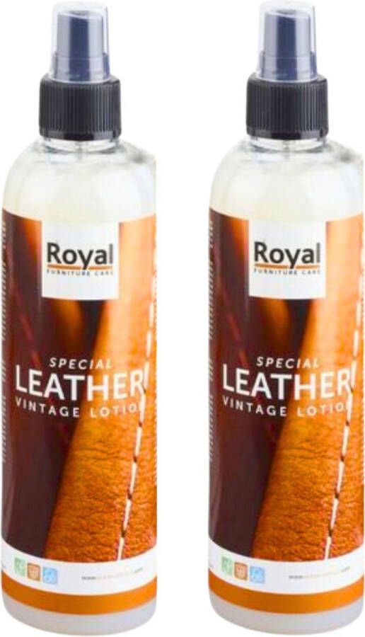 Royal furniture care Royal Leather Vintage Lotion 2 x 250ml