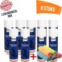 Royal furniture care Textile protector Textiel Beschermer Spray 9-pack 4500ml+ (Gratis) 1 stuk Microvezel Doek - Thumbnail 1