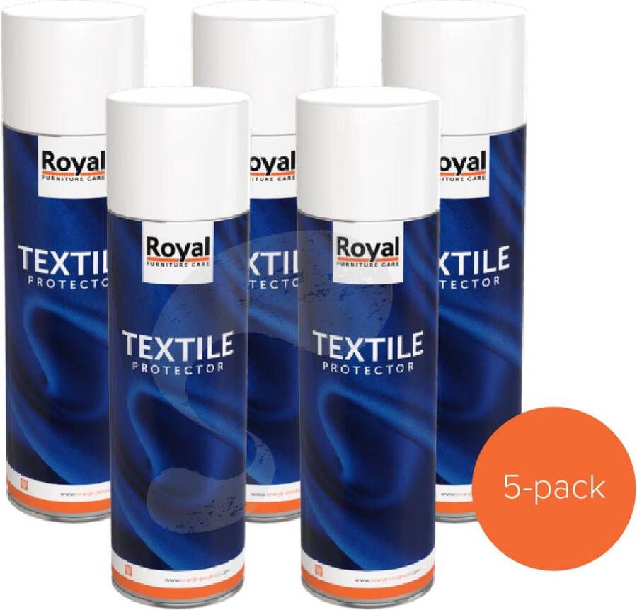 Royal furniture care Textile protector Textiel beschermer Textiel spray 5 pack 5 x 500 ml
