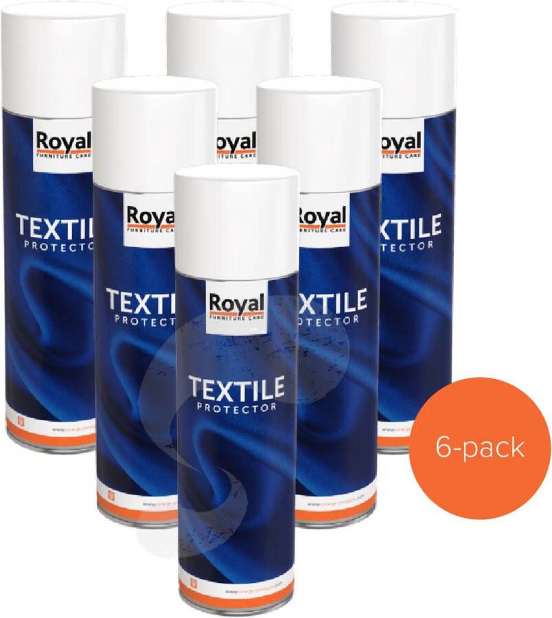 Royal furniture care Textile protector Textiel protector Spray textiel protector 6-pack (6 x 500ml)