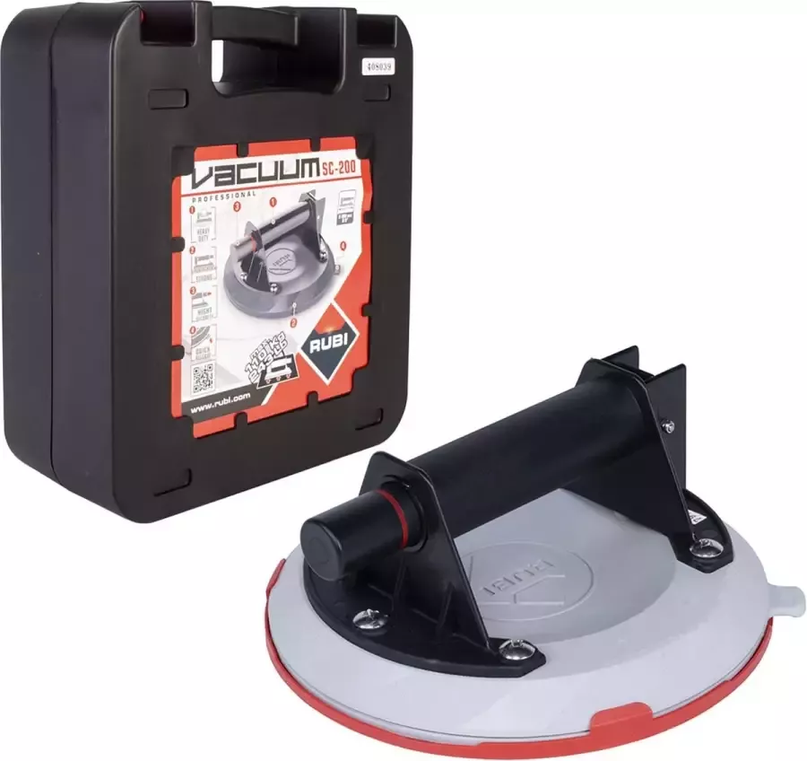 Rubi SC 200 tegelzuignap met vacuümpomp Max 110 kg