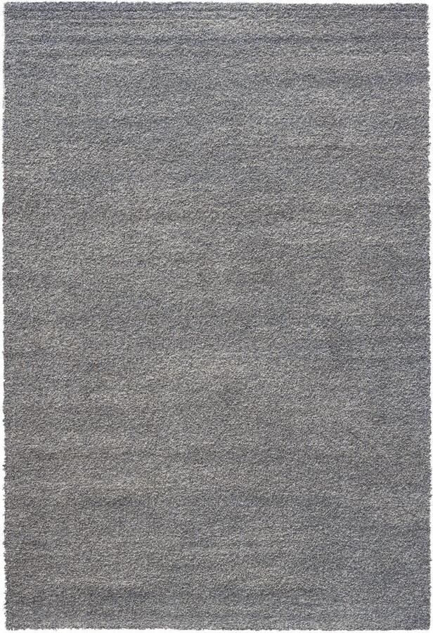 Rugsman Camel Mehari 023.0600.7272 Vloerkleed 160 x 230 cm Grijs Rectangular Round Polypropylene Woonkamer Gespikkeld Shaggy Hoogpolig Modern