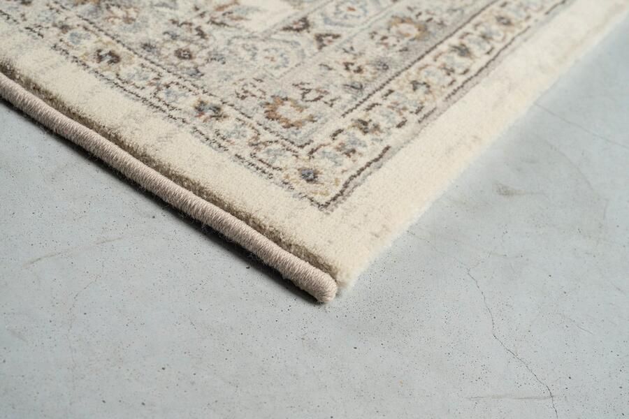 Rugsman Classico 057.0461.6265 Vloerkleed 160 x 230 cm Beige Rectangular Polypropylene Eetkamer Woonkamer Slaapkamer Bloemen Klassiek