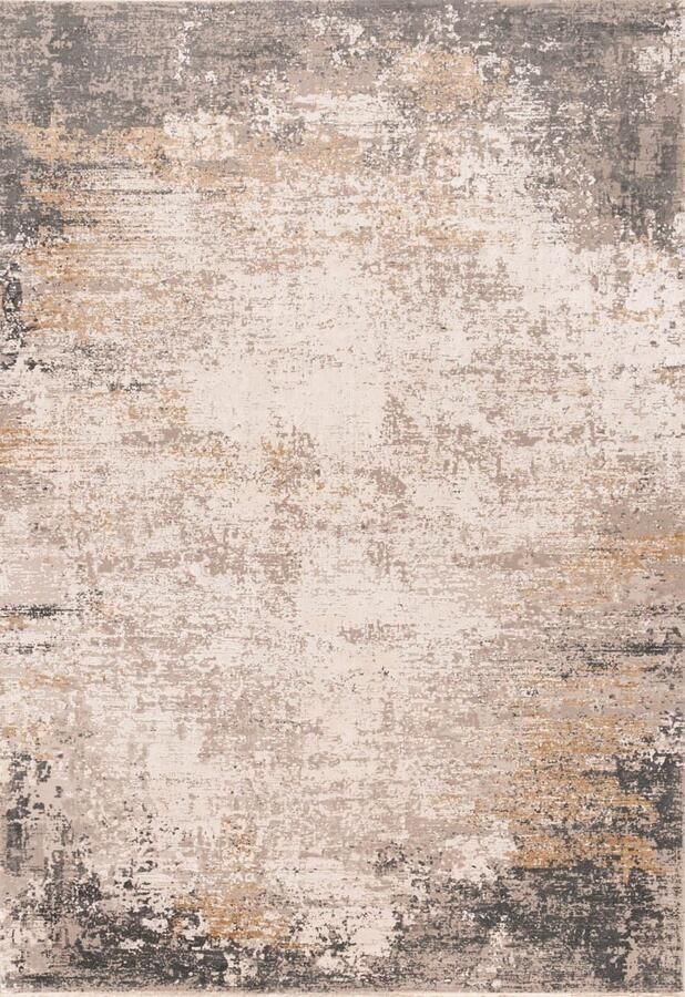 Rugsman Onyx 69 Vloerkleed 80 x 300 cm Multicolor Rectangular Runner Round Acrylic Bamboo silk Cotton Dining room Living room Abstract Design Modern - Foto 2