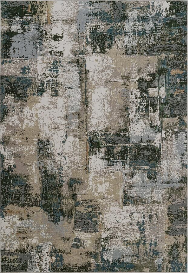 Rugsman Pavai 978.0002.2262 Vloerkleed 120 x 170 cm Veelkleurigcolor Rectangular Polyester Polypropylene Eetkamer Woonkamer Abstract Design Modern