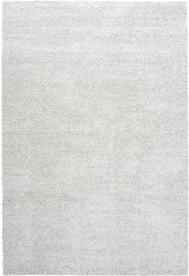 Rugsman Camel Mehari 023.0500.6242 Vloerkleed 120 x 170 cm Grijs Rectangular Round Polypropylene Woonkamer Strepen Shaggy Hoogpolig Scandinavisch Modern