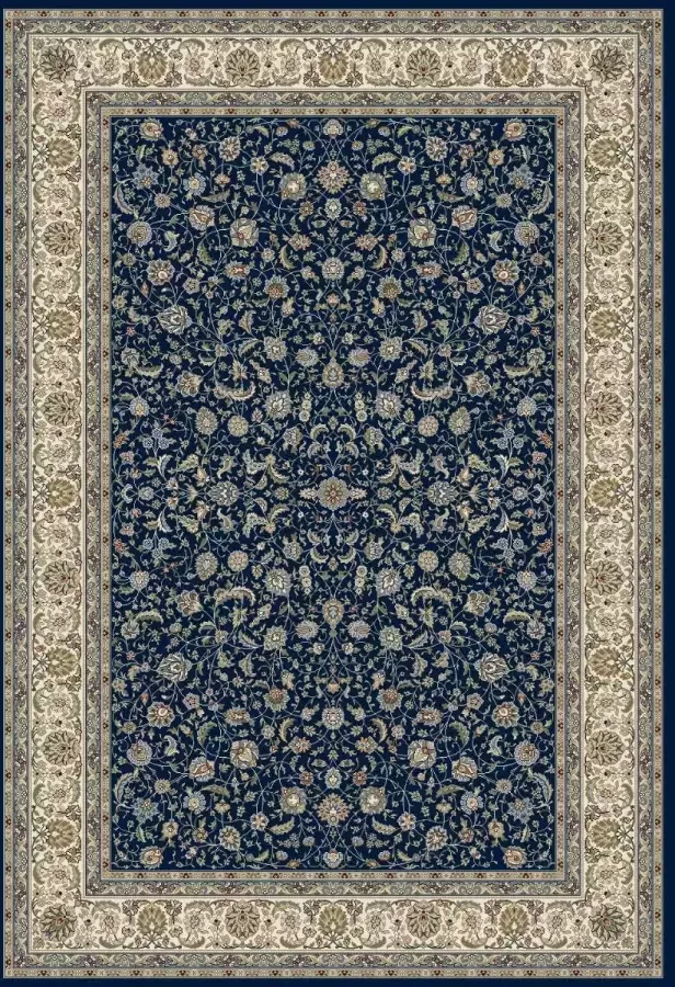 Rugsman Classico 057.0221.3434 Vloerkleed 160 x 230 cm Blue Rectangular Polypropylene Dining room Living room Floral Classic - Foto 2