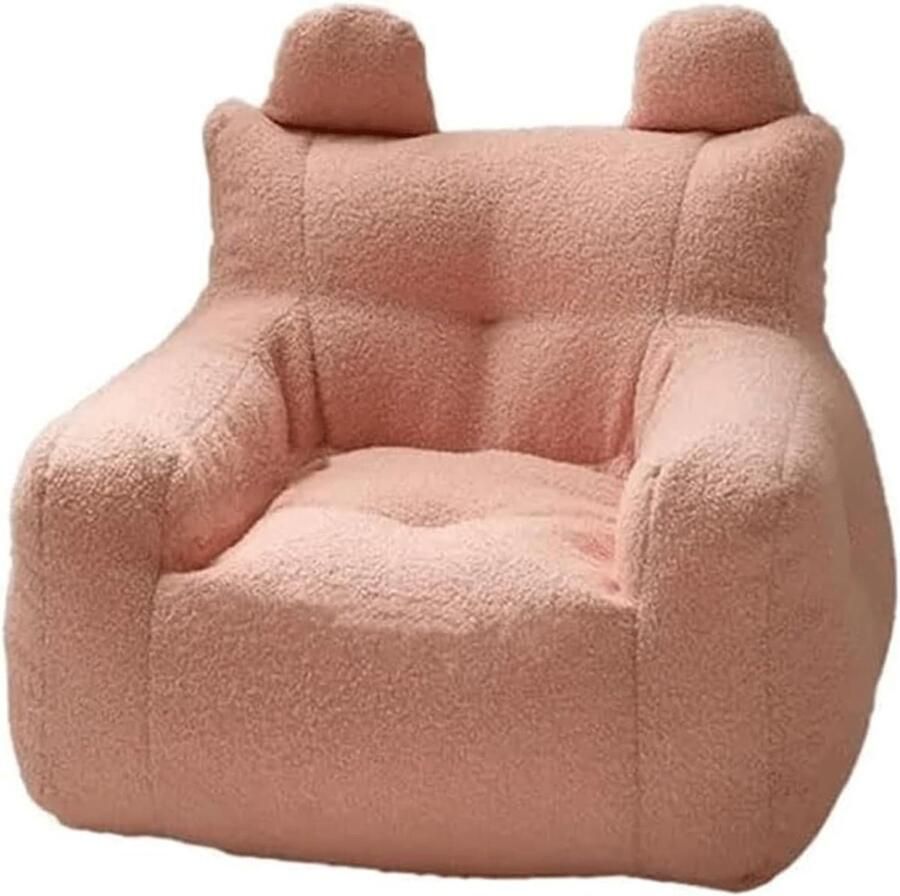 Russlenl Kinderfauteuil Zitzak Poef Beer Teddy Roze