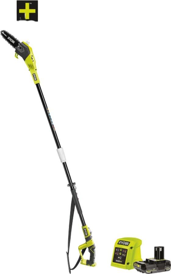 Ryobi 20cm Telescopische snoeikettingzaag (incl. 1x 2.0Ah accu)