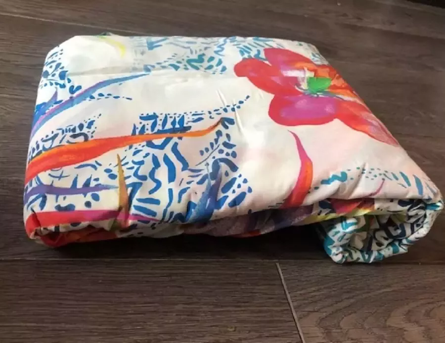 S.A.COLLECTION Boxspring Strijkvrij Katoen Hoeslaken Flower 200x200