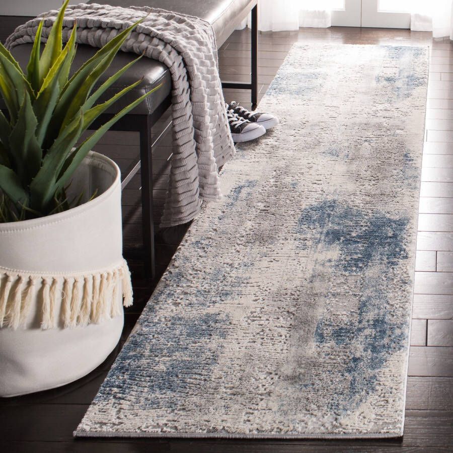 Safavieh Abstract Woven Indoor Rug Invista in Grey 61 X 244 cm