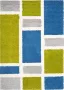 Safavieh Abstract Woven Indoor Rug Shag in Blue 122 X 183 cm - Thumbnail 3