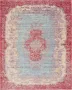 Safavieh Boho Chic Indoor Geweven Vloerkleed Windsor Collectie WDS305 in Lichtblauw & Fuchsia 244 X 305 cm - Thumbnail 1