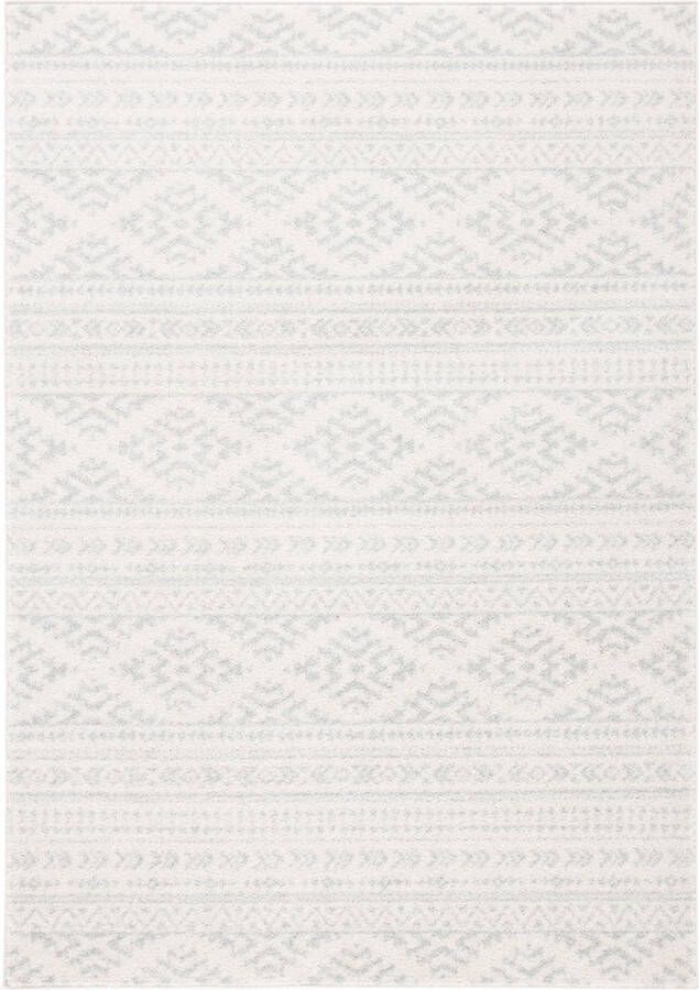 Safavieh Boho Chic Woven Indoor Rug Tulum in White 122 X 183 cm