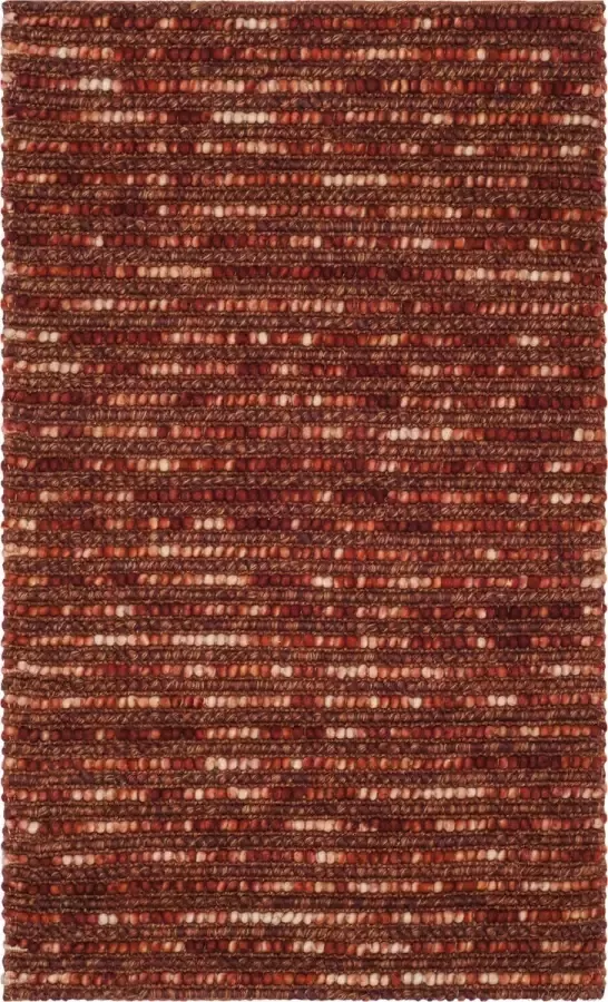 Safavieh Boho Indoor Handgeknoopte Vloerkleed Bohemian Collectie BOH525 in Rust & Multi 91 X 152 cm