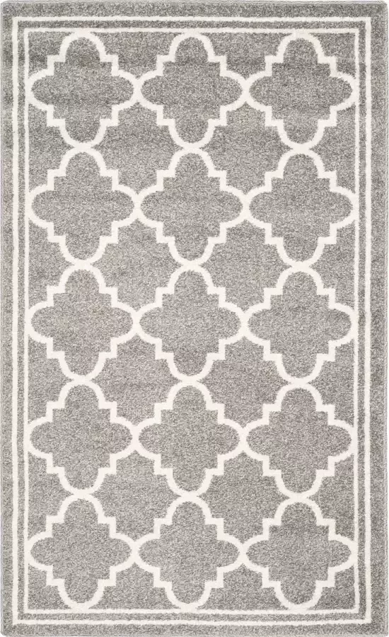 Safavieh Marokkaans Trellis Geweven Tapijt voor Binnen- Outdoorgebruik Amherst collectie AMT422 in Tarwe & Beige 183 X 274 cm - Foto 6