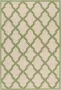 Safavieh Trellis Indoor Outdoor Geweven Gebiedsdeken Beachhouse Collectie BHS122 in Crème & Olijf 201 X 201 cm - Thumbnail 6