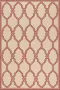 Safavieh Trellis Indoor Outdoor Geweven Vloerkleed Beachhouse Collectie BHS124 in Creme & Blauw 155 X 229 cm - Thumbnail 1