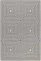 Safavieh Geometrisch Geweven Binnen Outdoor Vloerkleed Beachhouse Collectie BHS123 in Crème & Groen 201 X 290 cm - Thumbnail 2