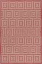 Safavieh Geometrisch Geweven Binnen Outdoor Vloerkleed Beachhouse Collectie BHS173 in Rood & Creme 122 X 183 cm - Thumbnail 2