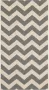 Safavieh Chevron Geweven Binnen Outdoor Vloerkleed Courtyard collectie CY6244 in Grijs & Beige 61 X 109 cm - Thumbnail 1