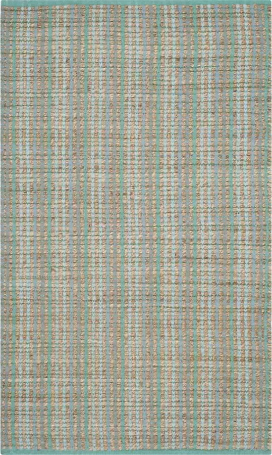 Safavieh Coastal Indoor Handgeknoopt Vloerkleed Cape Cod Collectie CAP831 in Groen 152 X 244 cm