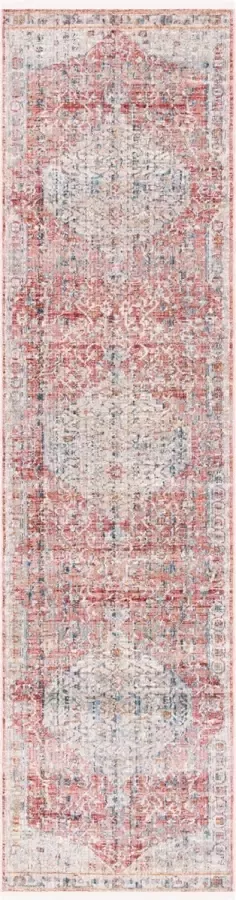 Safavieh Contemporary Classic Woven Indoor Rug Kenitra in Red 66 X 244 cm