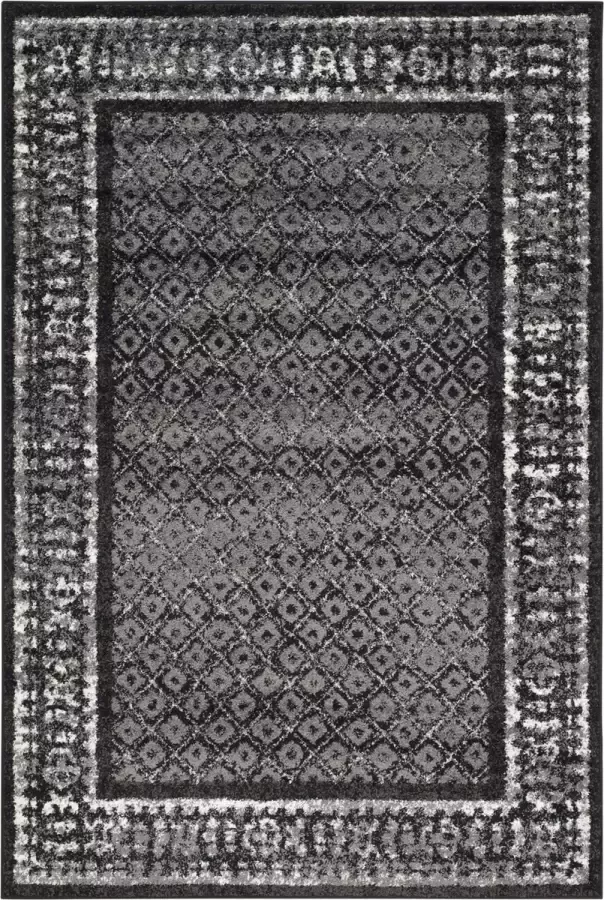 Safavieh Contemporary Woven Indoor Rug Adirondack in Black 91 X 152 cm