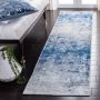 Safavieh Contemporary Woven Indoor Rug Brentwood in Grey 61 X 244 cm - Thumbnail 1