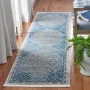 Safavieh Contemporary Woven Indoor Rug Shivan in Blue 66 X 244 cm - Thumbnail 1