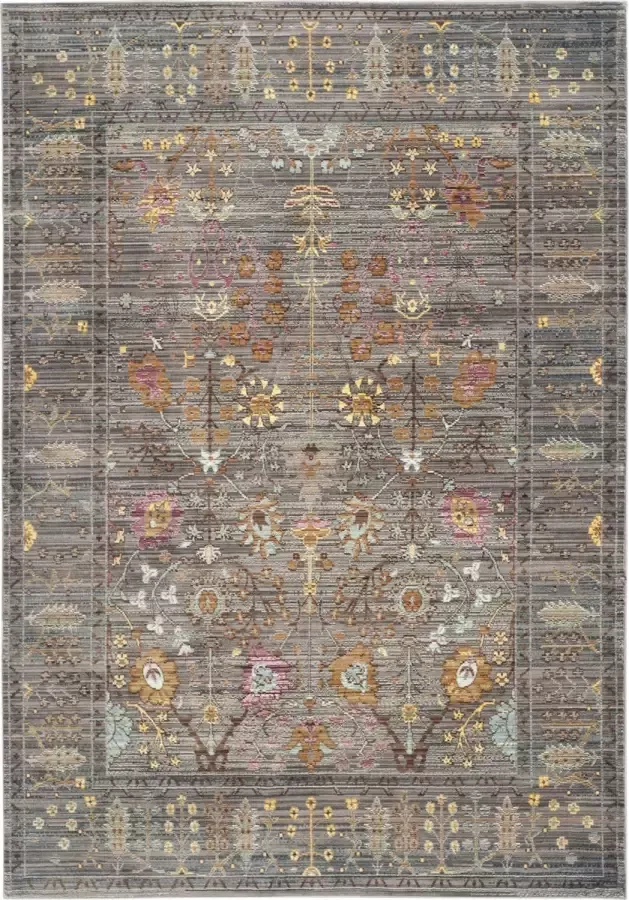 Safavieh Craft Art-Inspired Indoor Geweven Vloerkleed Valencia Collectie VAL108 in Grijs & Multi 244 X 305 cm