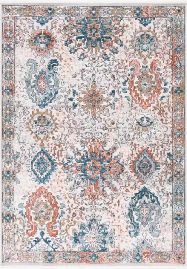 Safavieh Eigentijds Geweven Binnen Vloerkleed Shivan Collectie SHV779 in Grijs & Blauw 160 X 229 cm