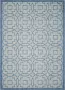 Safavieh Eigentijds Geweven Binnen Outdoor Vloerkleed Courtyard Collectie CY8499 in Grijs & Navy 244 X 335 cm - Thumbnail 1