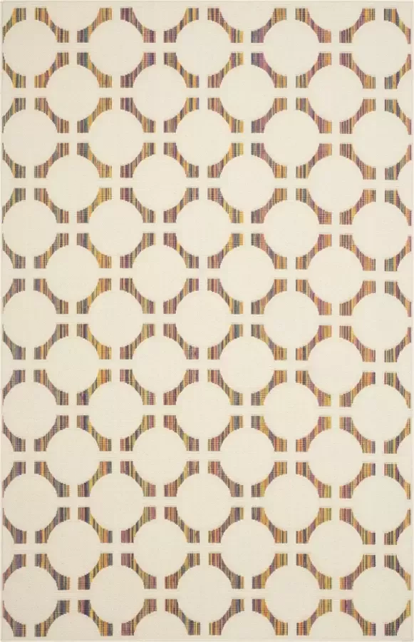 Safavieh Eigentijds Geweven Vloerkleed voor Binnen Havana Collectie HAV210 in Natuur & Multi 122 X 170 cm