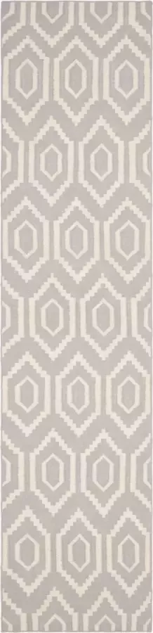 Safavieh Eigentijds Indoor Flatweave Vloerkleed Dhurrie Collectie DHU556 in Blauw & Ivoor 183 X 183 cm - Foto 4