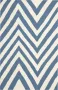Safavieh Eigentijds Indoor Flatweave Vloerkleed Dhurrie Collectie DHU568 in Blauw & Ivoor 122 X 183 cm - Thumbnail 4