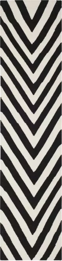 Safavieh Eigentijds Indoor Flatweave Vloerkleed Dhurrie Collectie DHU568 in Blauw & Ivoor 122 X 183 cm - Foto 4