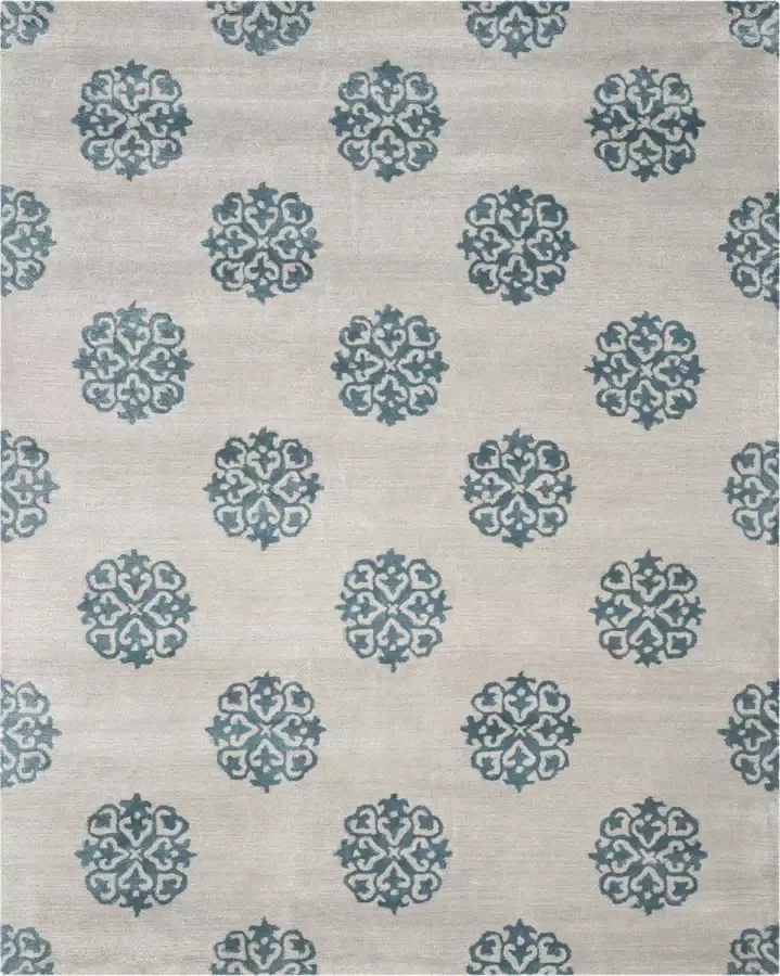 Safavieh Eigentijds Indoor Hand Getuft Vloerkleed Soho Collectie SOH424 in Zilver 107 X 168 cm - Foto 3