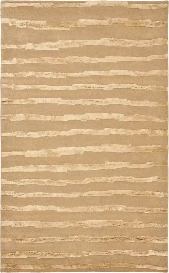 Safavieh Eigentijds Indoor Hand Getuft Vloerkleed Soho Collectie SOH519 in Beige & Goud 152 X 244 cm