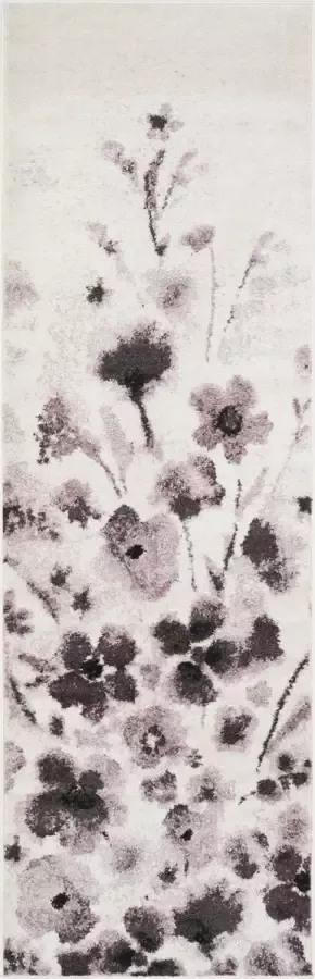 Safavieh Floral Woven Indoor Rug Adirondack in White 76 X 244 cm