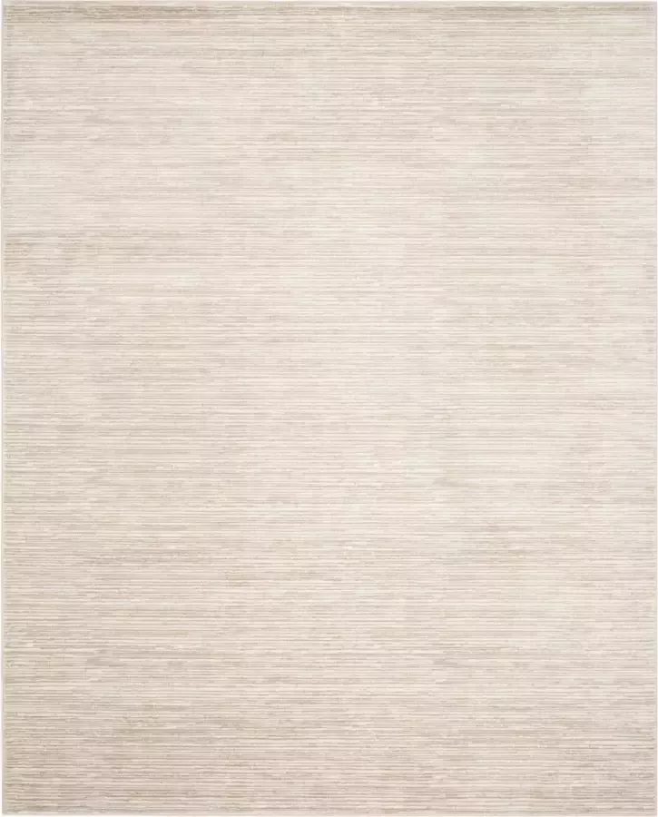 Safavieh Glam Solid Color Indoor Woven Area Rug Vision Collection VSN606 in Creme 244 X 305 cm