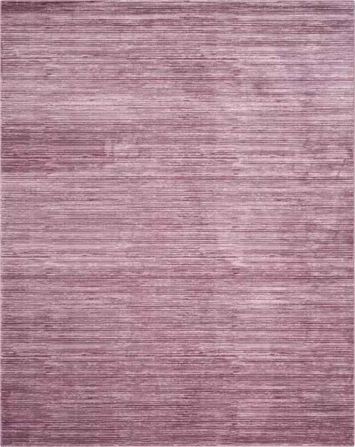 Safavieh Glam Solid Color Indoor Woven Area Rug Vision Collection VSN606 in Grape 244 X 305 cm