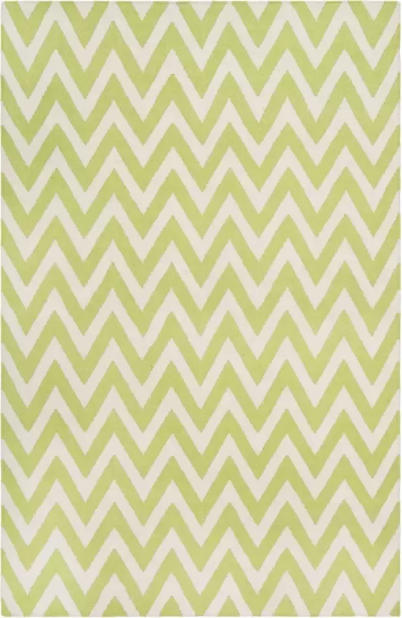 Safavieh Eigentijds Indoor Flatweave Vloerkleed Dhurrie Collectie DHU557 in Grijs & Ivoor 183 X 183 cm - Foto 3