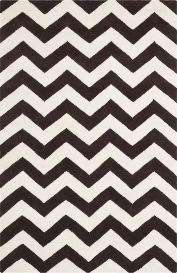 Safavieh Eigentijds Indoor Hand Getuft Vloerkleed Chatham Collectie CHT715 in Donkerblauw & Ivoor 213 X 213 cm - Foto 10