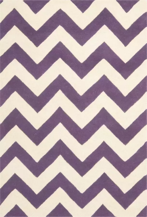 Safavieh Eigentijds Indoor Hand Getuft Vloerkleed Chatham Collectie CHT715 in Donkerblauw & Ivoor 213 X 213 cm - Foto 8