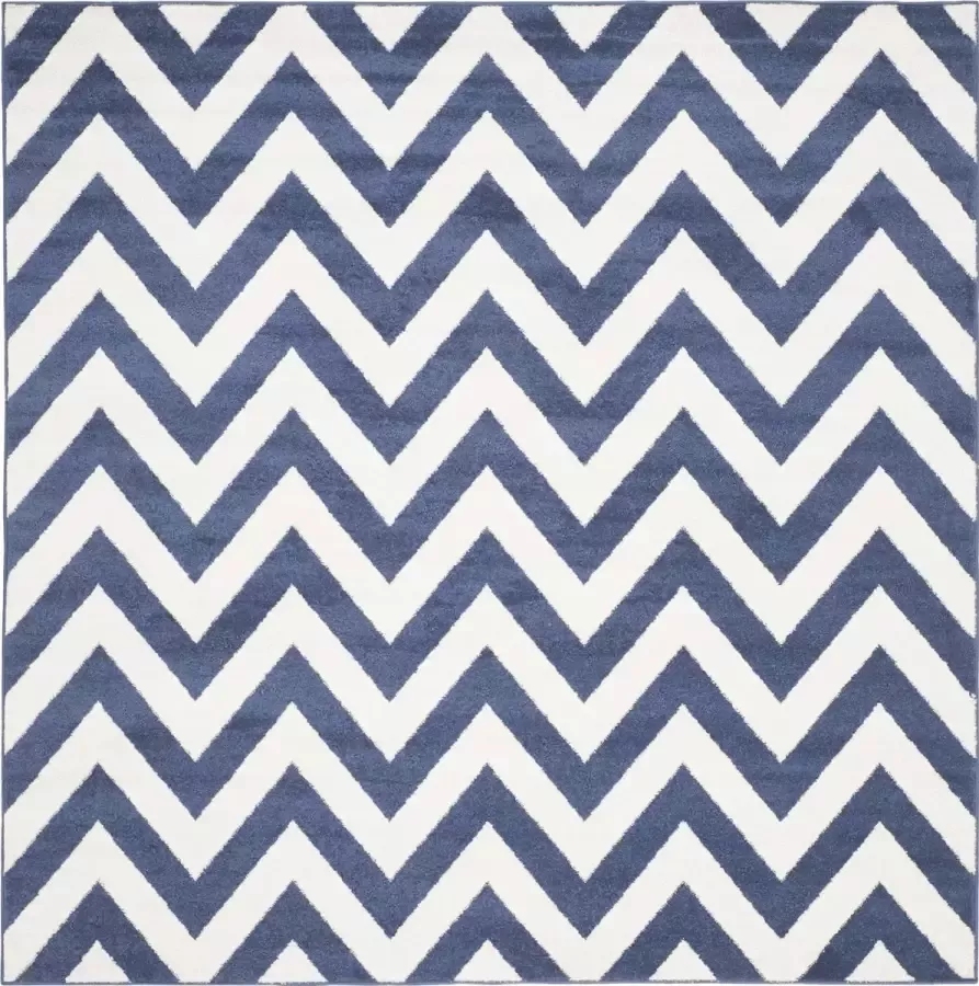 Safavieh Chevron Geweven Binnen Outdoor Vloerkleed Amherst Collectie AMT419 in Lichtgrijs & Beige 91 X 152 cm - Foto 3